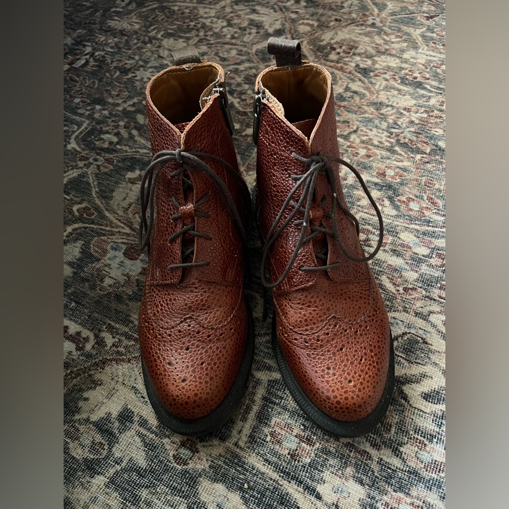 Dr. Martens Delphine 6-Eye Brogue Boot